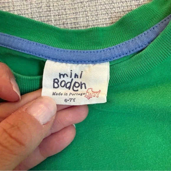 Mini Boden seagull appliqué tee size 6-7y - Picture 3 of 3